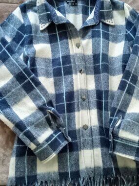Bylyse Plaid Women's Jacket size TTG /XXL